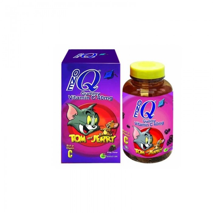 ONEQ GUMMY VITAMIN C 40MG 100G (GRAPE FLAVOUR)