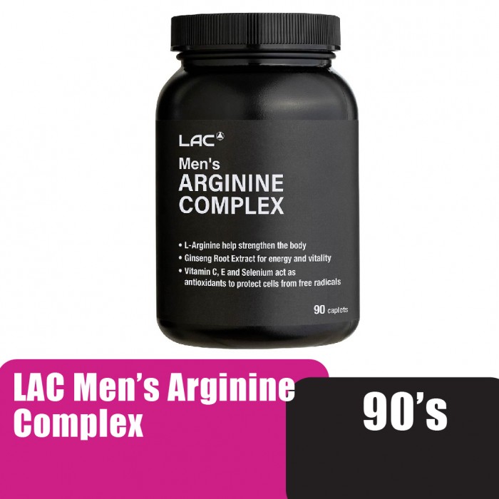 LAC Men's Arginine Complex Caplet 90's