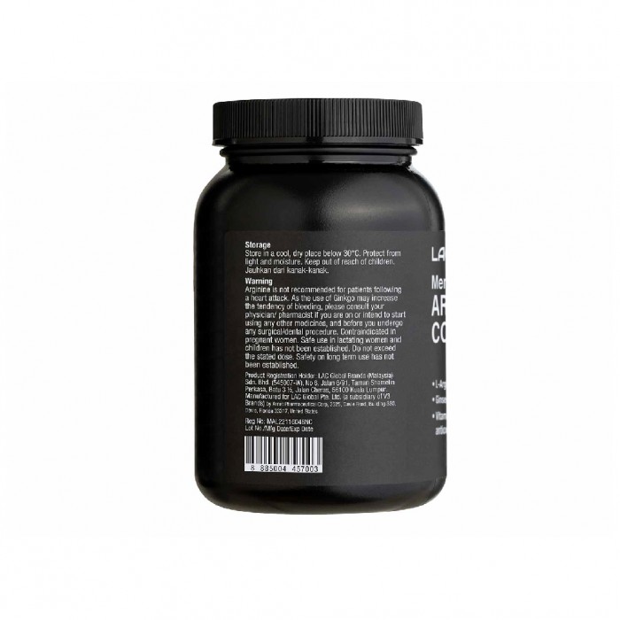 LAC Men's Arginine Complex Caplet 90's