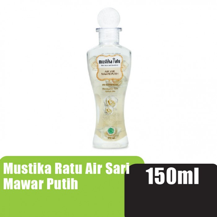 Mustika Ratu Skincare - Air Sari Mawar Putih ( Air Mawar Original untuk muka 150ml)