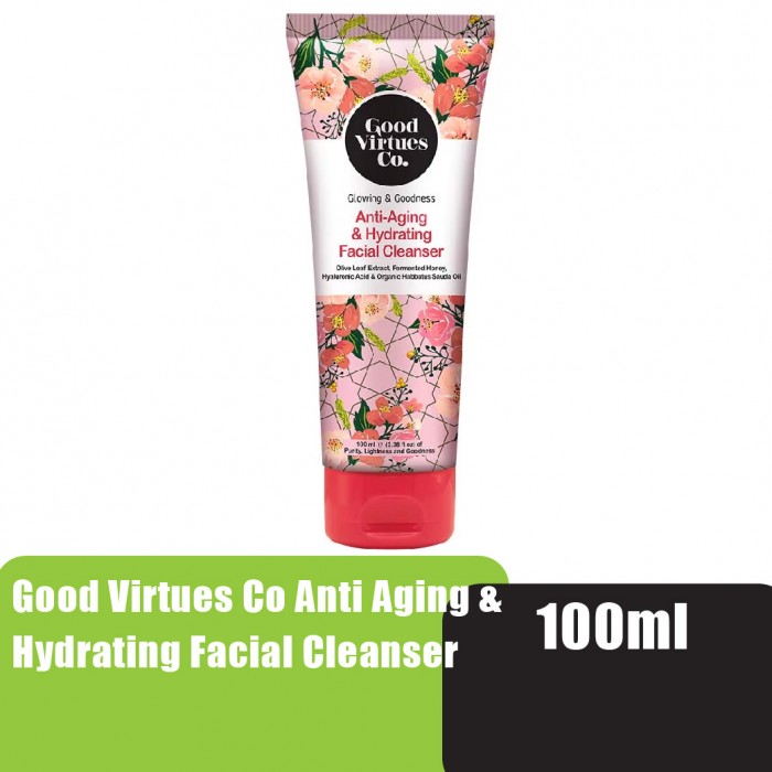 Good Virtues Co Anti Aging & Hydrating Facial Cleanser 100ml