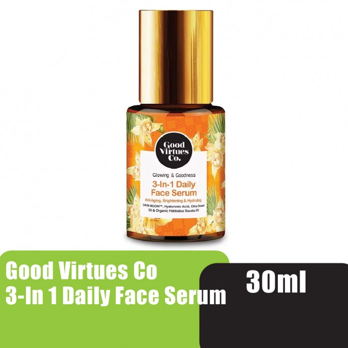 Good Virtues Co 3-In 1 Daily Face Serum 30ml