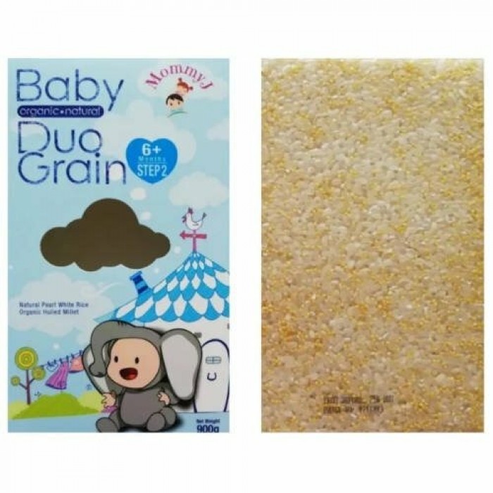 MOMMY J Step 2 Organic Duo-Grain 900g - Halal Baby Food, Makanan Baby for 6+ Months