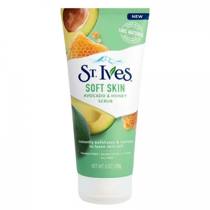 ST IVES SCRUB 170G - AVOCADO & HONEY