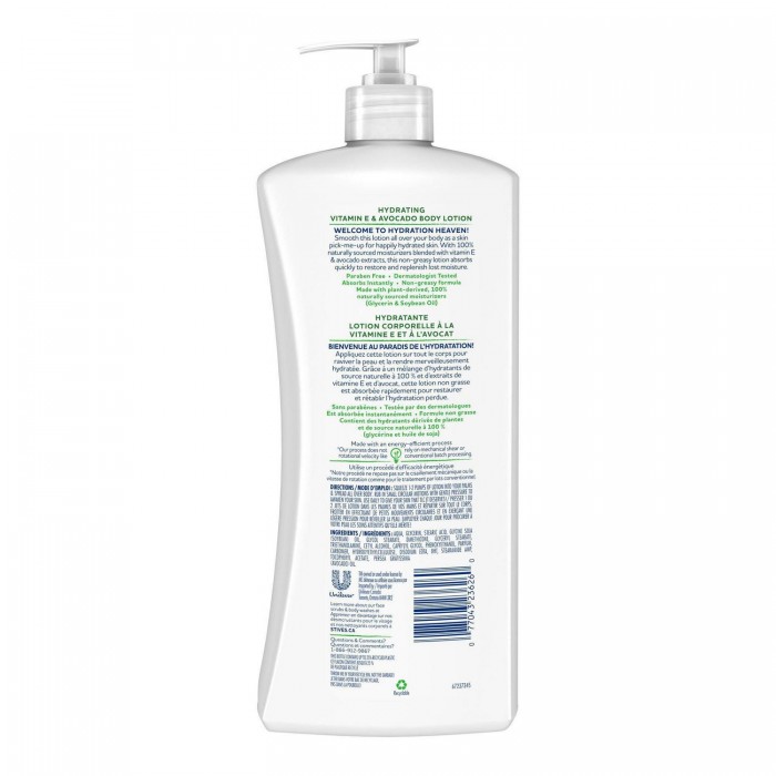 ST IVES BODY LOTION 400ML - HYDRATING VITAMIN E & AVOCADO