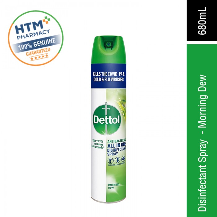 Dettol Disinfectant Spray 680ml - Morning Dew