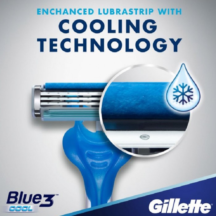 GILLETTE BLUE 3 DISPOSABLE 8'S COOL