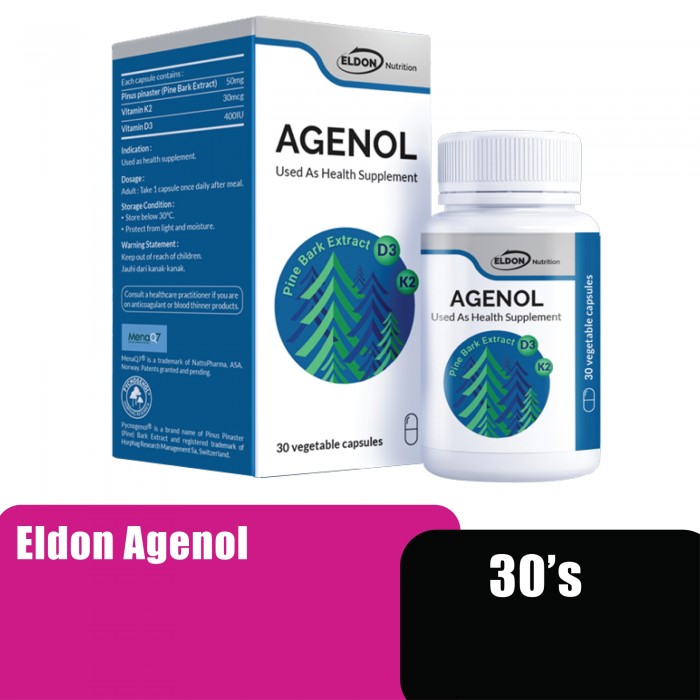 ELDON NUTRITION AGENOL 30'S