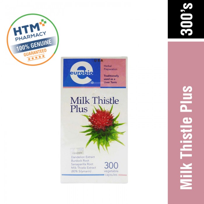 Eurobio Milk Thistle Plus 300'S