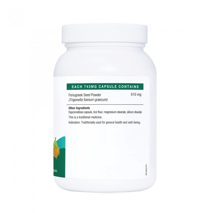 LAC FENUGREEK 610MG CAPSULE 100S