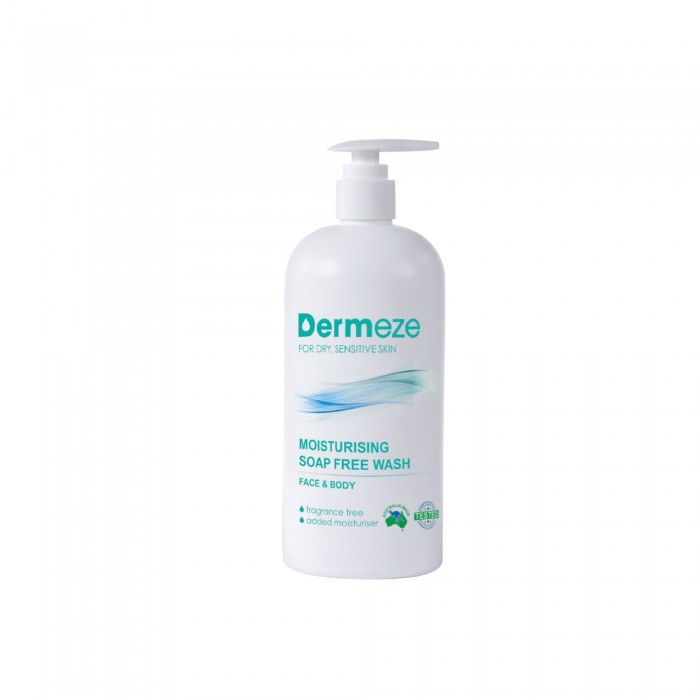 DERMEZE MOISTURISING SOAP FREE WASH 400ML