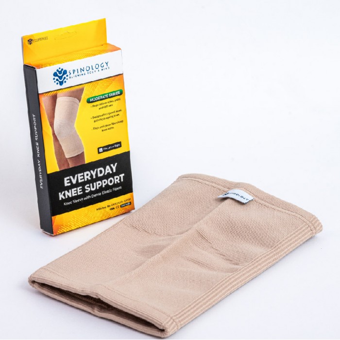 Spinology Everyday Knee Support Size (M) Sport Fitness Knee Guard Support Elastic Guard Lutut Pelindung Lutut 护膝 护膝套