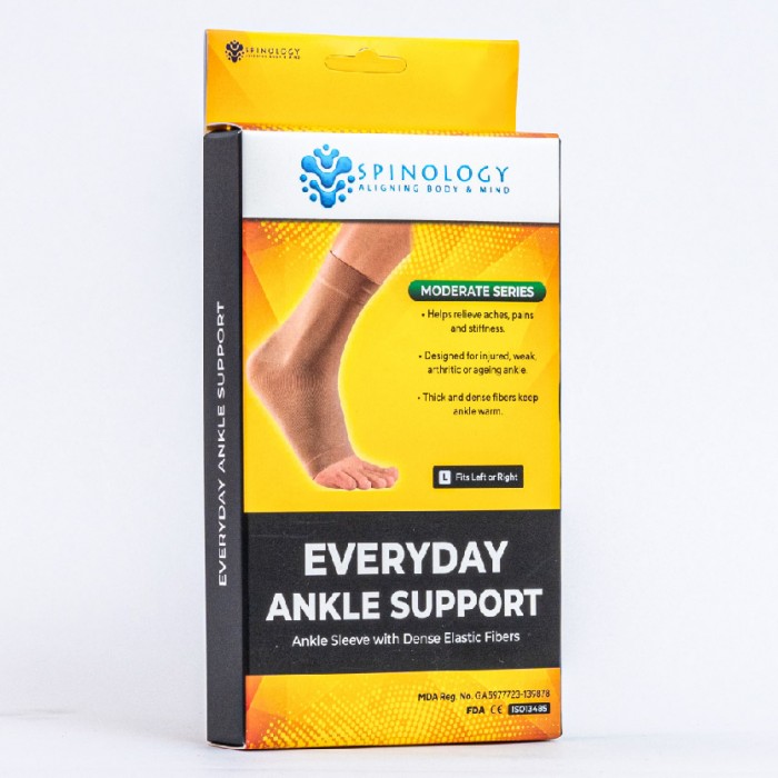 Spinology Everyday Knee Support Size (XL) Sport Fitness Knee Guard Support Elastic Guard Lutut Pelindung Lutut 护膝 护膝套