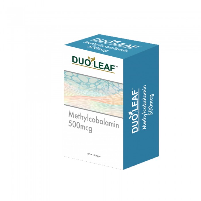 DUOLEAF METHYLCOBALAMIN 500MCG 10'S