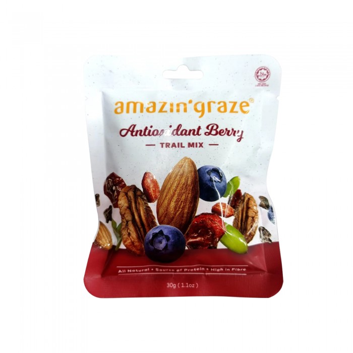 AMAZIN' GRACE MINI TRAIL MIX 30G - ANTIOXIDANT BERRY (AG42001 )