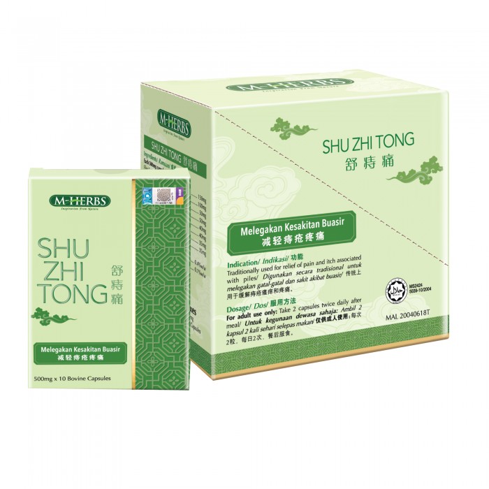 M-HERBS SHU ZHI TONG 500MG 80'S