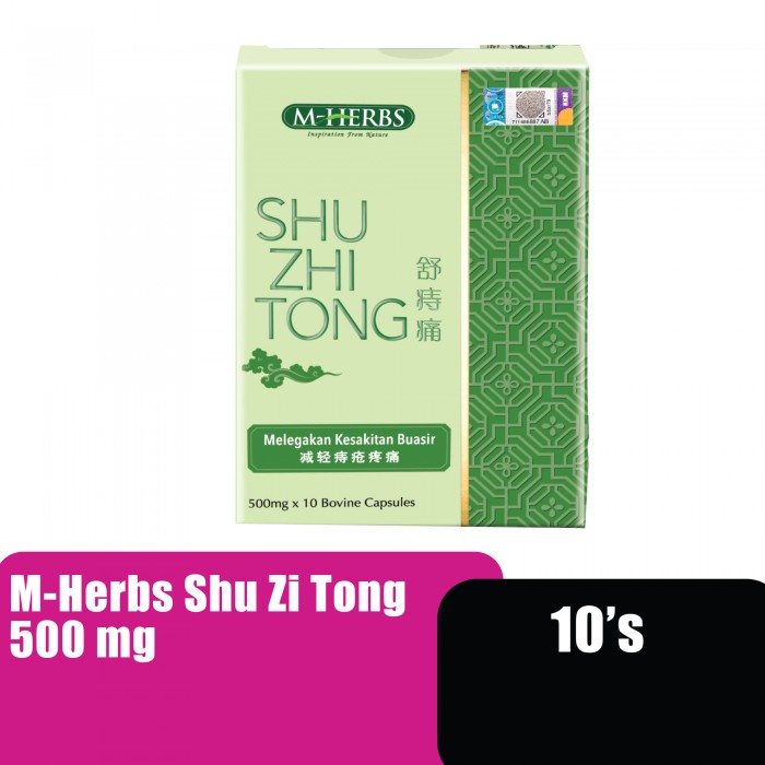 M-HERBS SHU ZHI TONG 500MG 10'S