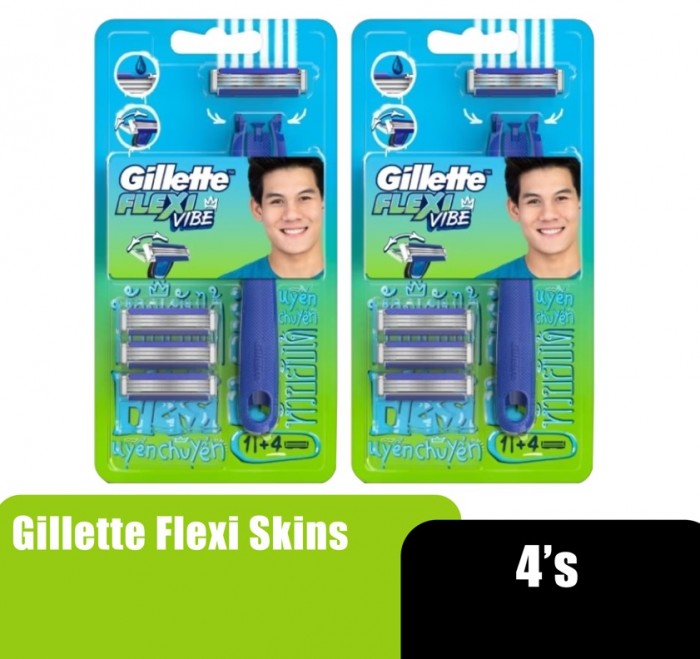 GILLETTE FLEXI SKIN 4'S