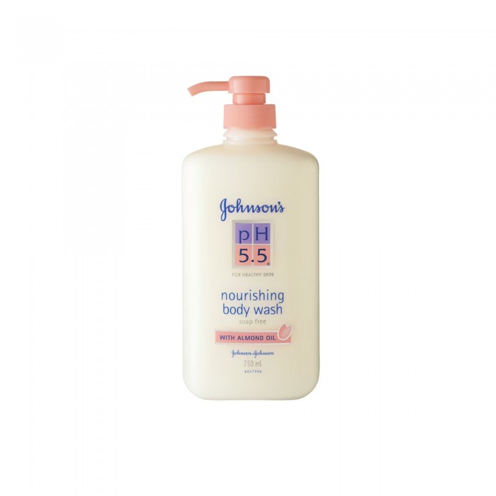 JOHNSON & JOHNSON BABY BODY WASH PH5.5 NOURISHING 750ML - ALMOND