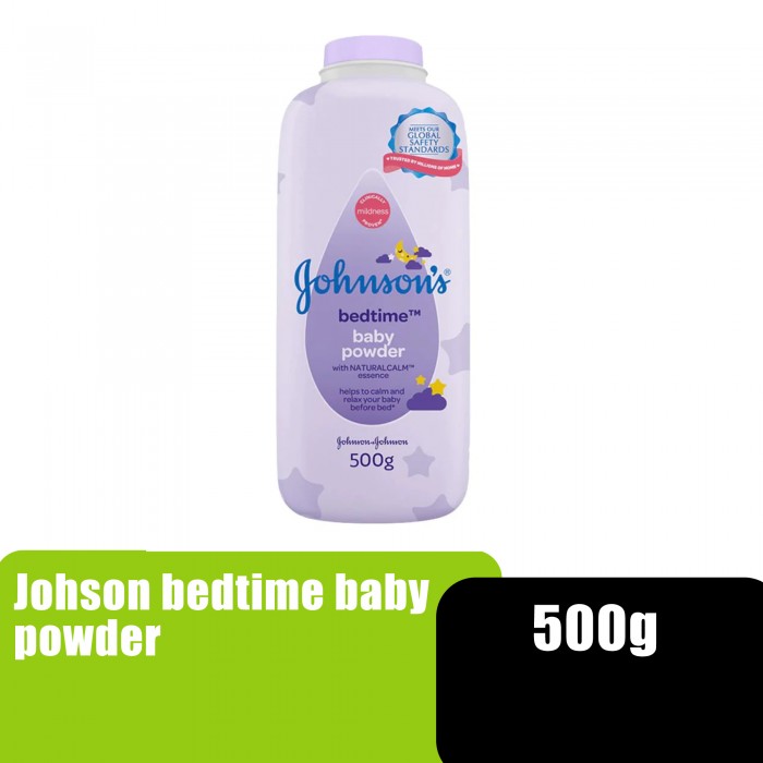 JOHNSON & JOHNSON BABY POWDER 500G - BEDTIME