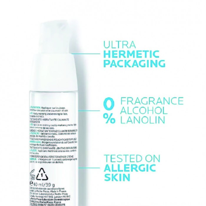 LA ROCHE POSAY Toleriane Dermallergo Cream Moisturizer 40ml - Normal, Sensitive & Dry Skin Cream Muka 抗敏面霜