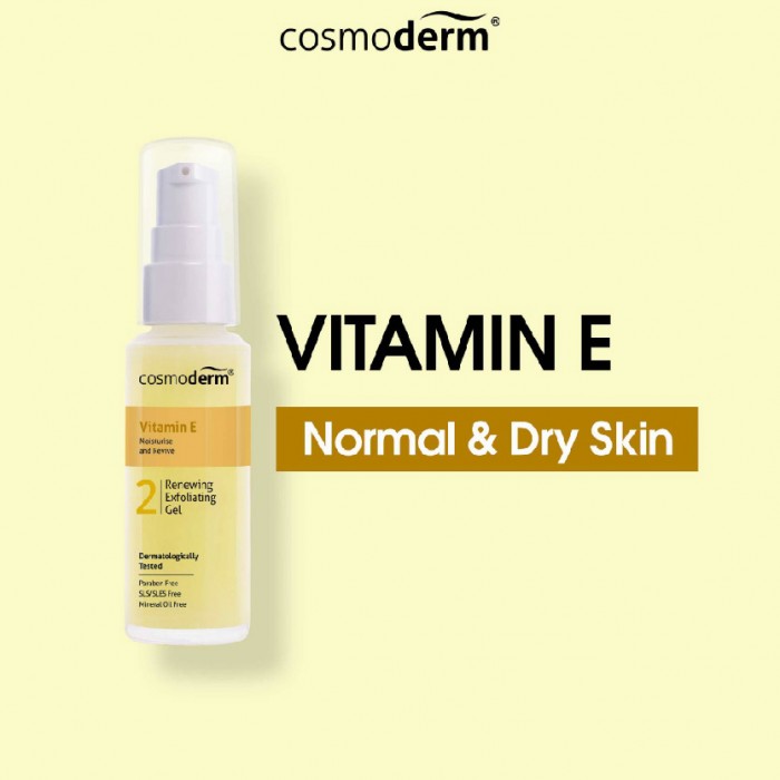 Cosmoderm Vitamin E Renewing Exfoliating Gel 30ml