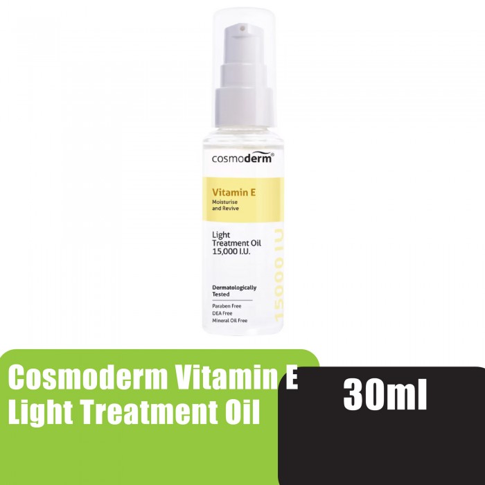 Cosmoderm Vitamin E Light Treatment Oil 15,000 I.U. 30ml