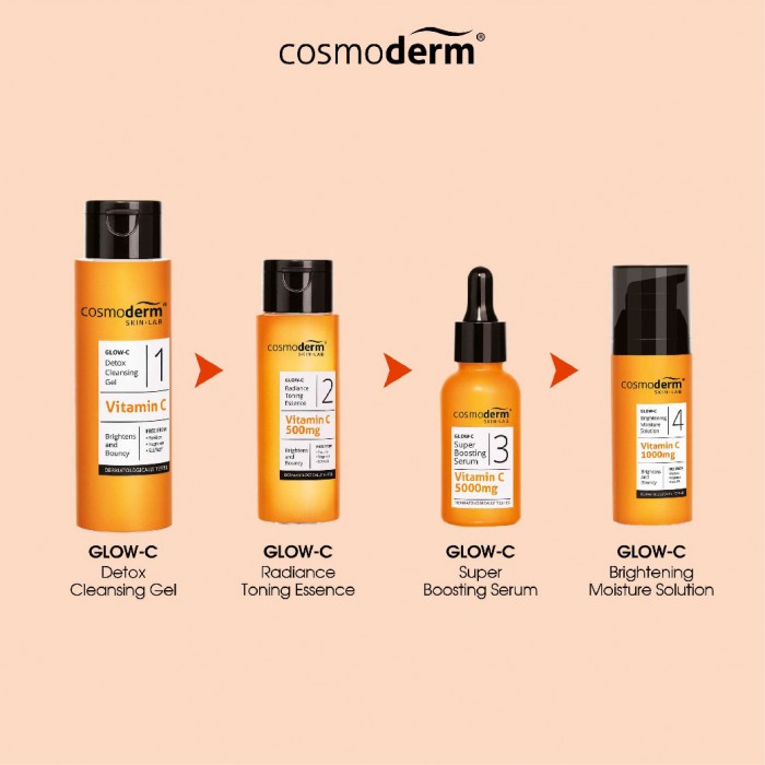 Cosmoderm Glow-C Super Boosting Serum 5000mg 30ml