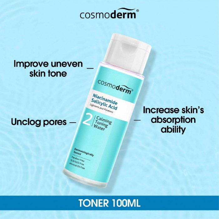 Cosmoderm Niacinamide Calming Toning Water 100ml