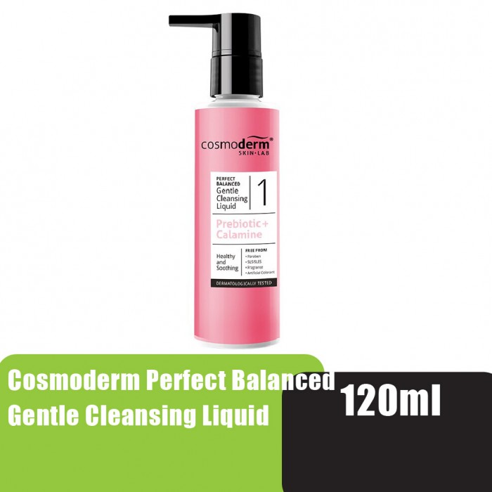 Cosmoderm Perfect Balanced Gentle Cleansing Liquid 120ml