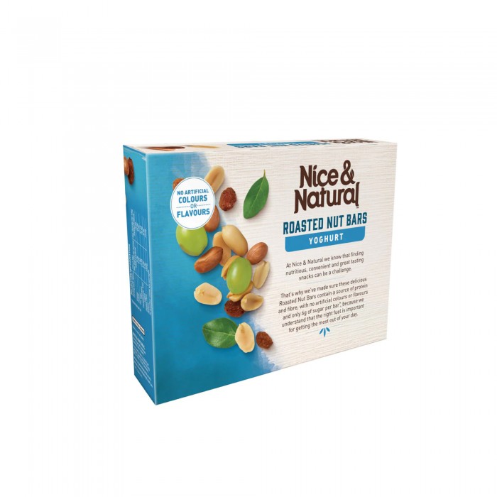 Nice&Natural Roasted Nut Bar Yogurt 192g x 6 Protein Bar 酸奶 / 蛋白棒 / 健康零食 (Energy Bar Snack)