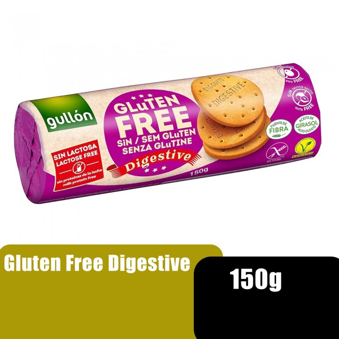 GULLON Gluten Free Digestive Biscuit 150g Healthy Snacks Biskut ( 低卡零食 / 健康零食 )