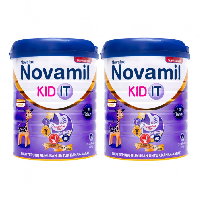 Novamil Kid It Milk Formula 2x800g (susu tepung rumusan untuk kanak-kanak)