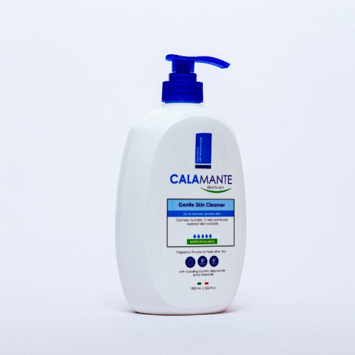 CALAMANTE Gentle Skin Cleanser 1000ml -  Gentle Cleanser Face & Body ( Same formula as Cetaphil & Aiken Cleanser )