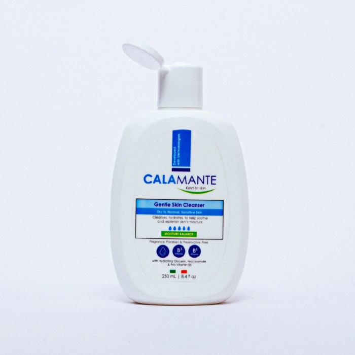 CALAMANTE Gentle Skin Cleanser 250ml - Gentle Cleanser Face & Body ( Same formula as Cetaphil & Aiken Cleanser )