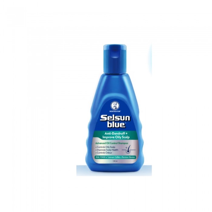 Selsun Blue Advance Oil Control / Anti-Dandruff & Scalp Care Shampoo 120ml /控油 , 防頭皮屑 洗發水