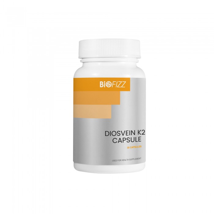 Biofizz Diosvein Vitamin K2 Plus 30's Support blood circulation,Promote Blood Vessel / 血液循环，降血压