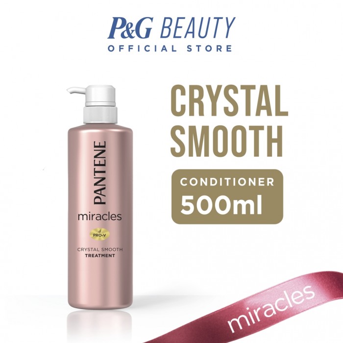 PANTENE MIRACLES CONDITIONER 500G - CRYSTAL SMOOTH