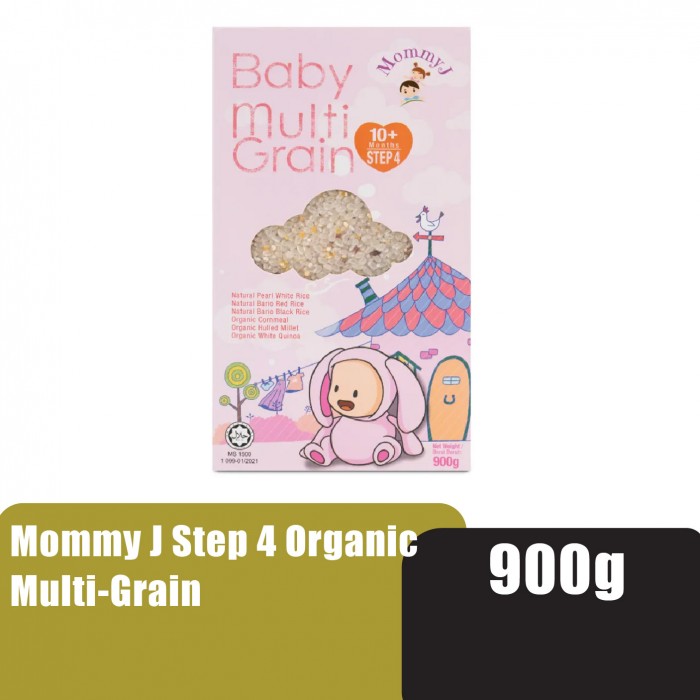 MOMMY J STEP 4 ORGANIC MULTI-GRAIN 900G