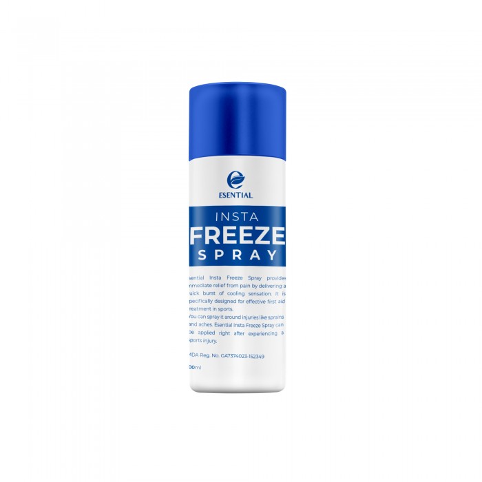 Esential Insta Frezee Spray as Pain Relief Spray Cramp/ Muscle Spray Pharmacy - 100ml