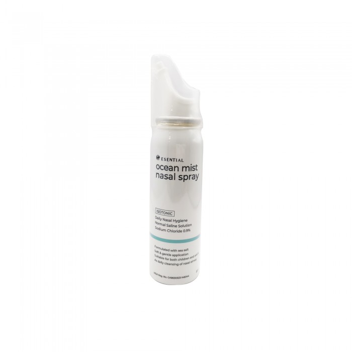 Esential Ocean Mist Sinus Nasal Spray/ Nose Spray/ Sinus Spray Pharmacy - 80ml