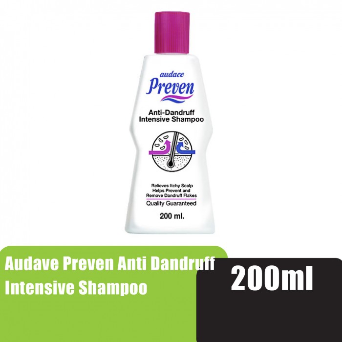 AUDACE PREVEN Anti Dandruff Intensive Shampoo 200ml - Shampoo Kelemumur / Syampoo Dandruff & Scalp Treatment 頭皮屑 洗发水