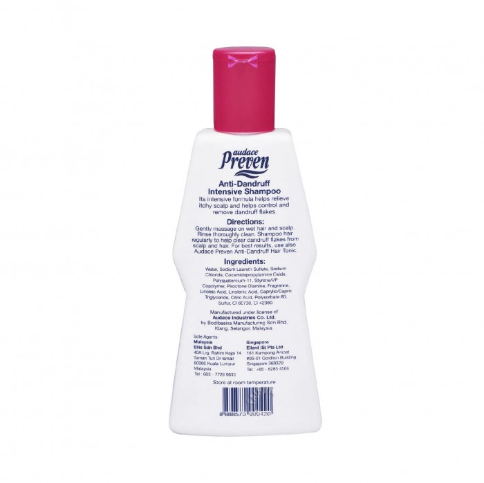 AUDACE PREVEN Anti Dandruff Intensive Shampoo 200ml - Shampoo Kelemumur / Syampoo Dandruff & Scalp Treatment 頭皮屑 洗发水