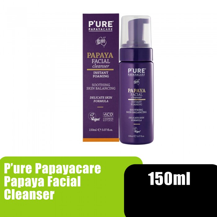 Pure Papayacare Facial Cleanser for Oily Skin, Cleanser for Sensitive Skin Clenser (Body Clenser) 洗面奶 - 150ml