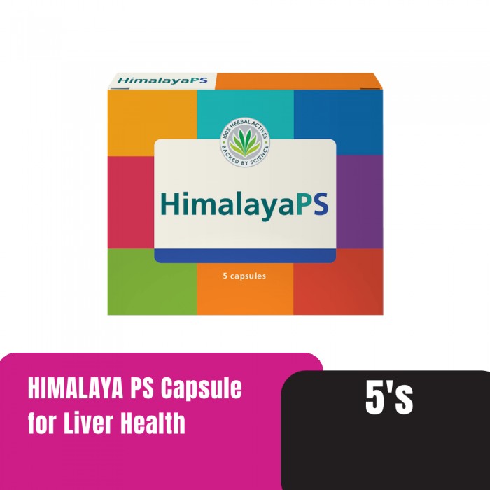 Himalaya PS Liver Health, Hangover Relief, Drink aid, Nausea Relief, Dizzy, Motion Sickness Pill, Mabuk Relief 5's