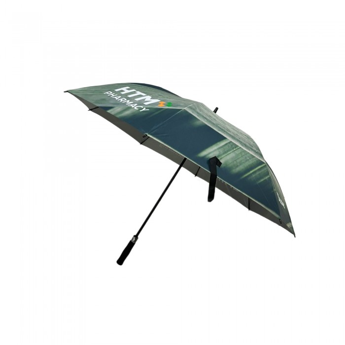 HTM Foldable UV Umbrella, Foldable Umbrella, Payung Premium, Payung Lipat, Unbrella 雨伞 Green 1's