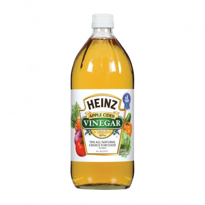 HEINZ Organic Apple Cider Vinegar 946ml - Cuka Epal Organik Halal For Weight Loss 有机 蘋果醋