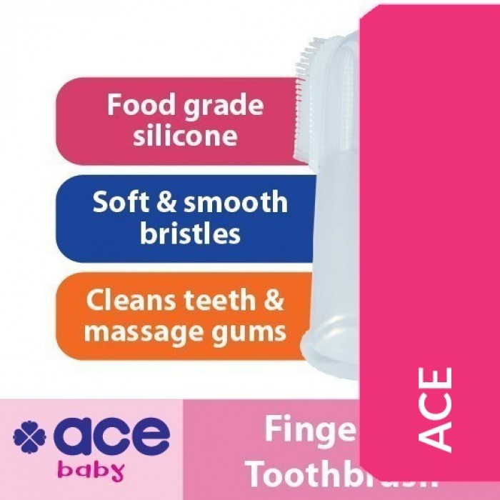 ACE BABY FINGER SILICONE TOOTHBRUSH