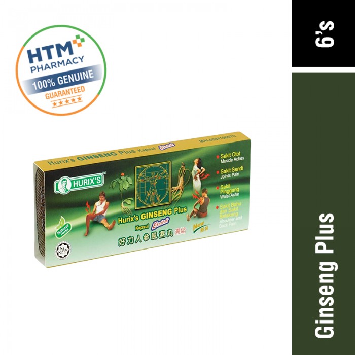 HURIX'S GINSENG PLUS 6'S