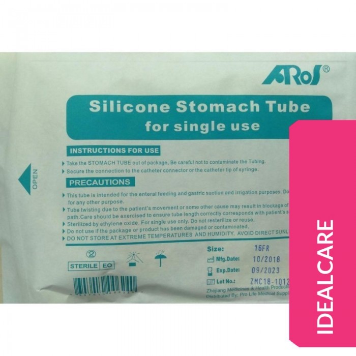 AROS SILICONE RYLES TUBE (STOMACH),16FG